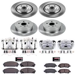 PowerStop Z17 Evolution Plus Stock Replacement Brake Kits with Calipers for 2008-2013 HIGHLANDER - KCOE4129