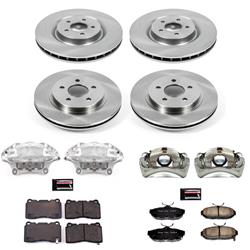 PowerStop Z17 Evolution Plus Stock Replacement Brake Kits with Calipers for 2011-2014 MUSTANG - KCOE4148