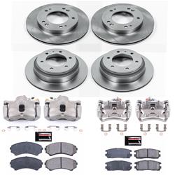 PowerStop Z17 Evolution Plus Stock Replacement Brake Kits with Calipers for 2002 AXIOM - KCOE4311