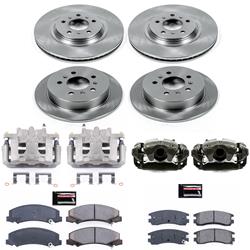 PowerStop Z17 Evolution Plus Stock Replacement Brake Kits with Calipers for 2008-2009 LACROSSE - KCOE4377