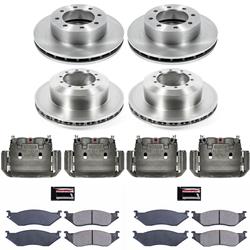 PowerStop Z17 Evolution Plus Stock Replacement Brake Kits with Calipers KCOE4416