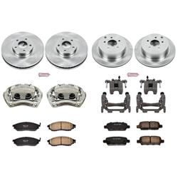 PowerStop Z17 Evolution Plus Stock Replacement Brake Kits with Calipers for 2011-2014 MURANO - KCOE4476