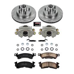 PowerStop Z17 Evolution Plus Stock Replacement Brake Kits with Calipers for 1979-1984 DEVILLE, 1978-1996 FLEETWOOD - KCOE4539