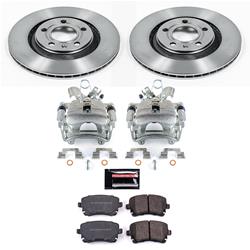 PowerStop Z17 Evolution Plus Stock Replacement Brake Kits with Calipers for 2004-2009 S4 - KCOE4564