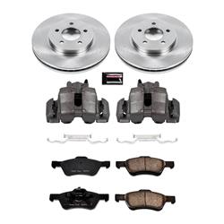 PowerStop Z17 Evolution Plus Stock Replacement Brake Kits with Calipers for 2005-2006 ESCAPE, 2005-2007 MARINER - KCOE4580