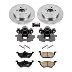 PowerStop Z17 Evolution Plus Stock Replacement Brake Kits with Calipers for 2005-2008 ESCAPE, MARINER, TRIBUTE - KCOE4585