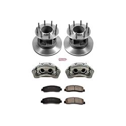 PowerStop Z17 Evolution Plus Stock Replacement Brake Kits with Calipers for 2005-2007 F-350 SUPER DUTY - KCOE4597
