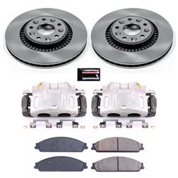 PowerStop Z17 Evolution Plus Stock Replacement Brake Kits with Calipers for 2008-2009 TAURUS X - KCOE4599A