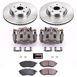 PowerStop Z17 Evolution Plus Stock Replacement Brake Kits with Calipers KCOE4603