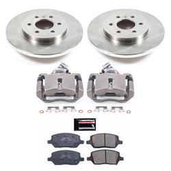 PowerStop Z17 Evolution Plus Stock Replacement Brake Kits with Calipers KCOE4610