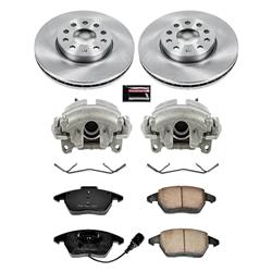PowerStop Z17 Evolution Plus Stock Replacement Brake Kits with Calipers KCOE4623