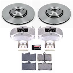 PowerStop Z17 Evolution Plus Stock Replacement Brake Kits with Calipers KCOE4633