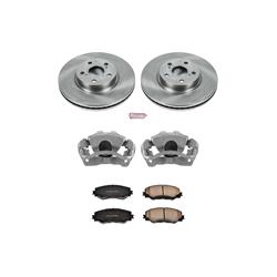PowerStop Z17 Evolution Plus Stock Replacement Brake Kits with Calipers KCOE4669