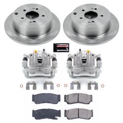 PowerStop Z17 Evolution Plus Stock Replacement Brake Kits with Calipers for 2007-2009 SANTA FE - KCOE4694