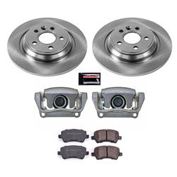 PowerStop Z17 Evolution Plus Stock Replacement Brake Kits with Calipers for 2007-2016 S80, 2008-2016 XC70 - KCOE4704