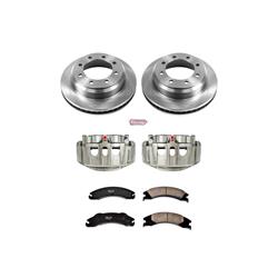 PowerStop Z17 Evolution Plus Stock Replacement Brake Kits with Calipers KCOE4718