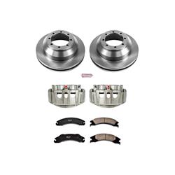 PowerStop Z17 Evolution Plus Stock Replacement Brake Kits with Calipers for 2008-2025 E-350 SUPER DUTY, 2017-2018 E-450 SUPER DUTY - KCOE4719
