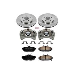 PowerStop Z17 Evolution Plus Stock Replacement Brake Kits with Calipers for 2011-2014 MUSTANG - KCOE4749