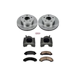 PowerStop Z17 Evolution Plus Stock Replacement Brake Kits with Calipers for 1990-1997 AEROSTAR - KCOE4787