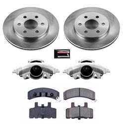 PowerStop Z17 Evolution Plus Stock Replacement Brake Kits with Calipers for 1997-1999 DEVILLE - KCOE4870