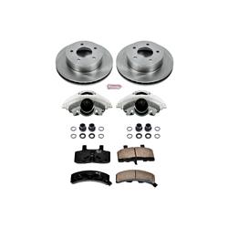 PowerStop Z17 Evolution Plus Stock Replacement Brake Kits with Calipers for 1990-2002 ASTRO, SAFARI - KCOE4873