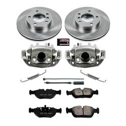 PowerStop Z17 Evolution Plus Stock Replacement Brake Kits with Calipers KCOE496