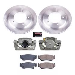 PowerStop Z17 Evolution Plus Stock Replacement Brake Kits with Calipers for 2000-2004 TRACKER, 1999-2004 VITARA - KCOE5014