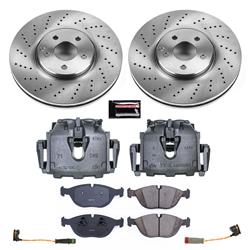 PowerStop Z17 Evolution Plus Stock Replacement Brake Kits with Calipers for 2004-2005 E500 - KCOE5118