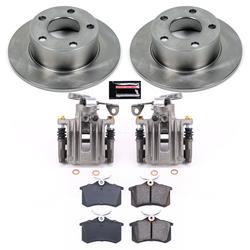 PowerStop Z17 Evolution Plus Stock Replacement Brake Kits with Calipers for 1998-2004 A6, 1998-2005 PASSAT - KCOE515