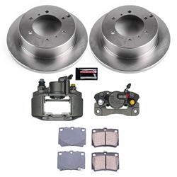 PowerStop Z17 Evolution Plus Stock Replacement Brake Kits with Calipers for 1997-2004 MONTERO SPORT - KCOE5160