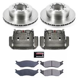 PowerStop Z17 Evolution Plus Stock Replacement Brake Kits with Calipers KCOE5184