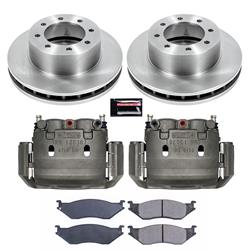 PowerStop Z17 Evolution Plus Stock Replacement Brake Kits with Calipers KCOE5185