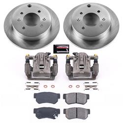 PowerStop Z17 Evolution Plus Stock Replacement Brake Kits with Calipers for 2001-2006 OPTIMA, 1999-2005 SONATA - KCOE5212