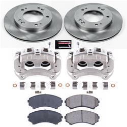 PowerStop Z17 Evolution Plus Stock Replacement Brake Kits with Calipers KCOE5259A