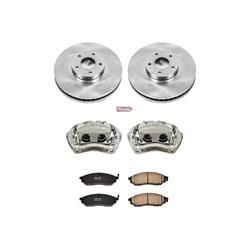 PowerStop Z17 Evolution Plus Stock Replacement Brake Kits with Calipers for 2011-2014 MURANO - KCOE5263