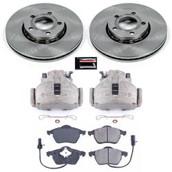 PowerStop Z17 Evolution Plus Stock Replacement Brake Kits with Calipers KCOE528