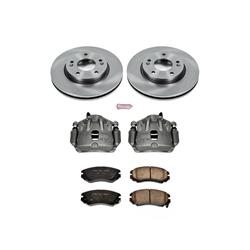 PowerStop Z17 Evolution Plus Stock Replacement Brake Kits with Calipers for 2007-2010 ELANTRA - KCOE5291