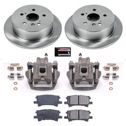 PowerStop Z17 Evolution Plus Stock Replacement Brake Kits with Calipers KCOE5333A