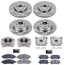 Power Stop Z17 Evolution Plus Stock Replacement Brake Kits with Calipers KCOE5369A