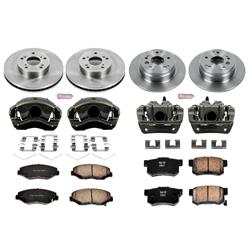 PowerStop Z17 Evolution Plus Stock Replacement Brake Kits with Calipers for 2003-2011 ELEMENT - KCOE5389