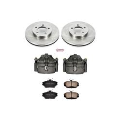 PowerStop Z17 Evolution Plus Stock Replacement Brake Kits with Calipers for 1995 TAURUS - KCOE5406