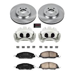PowerStop Z17 Evolution Plus Stock Replacement Brake Kits with Calipers for 2011-2014 MUSTANG - KCOE5407