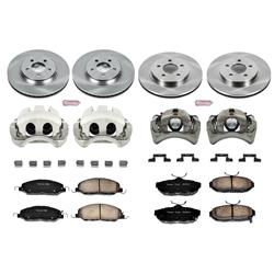 PowerStop Z17 Evolution Plus Stock Replacement Brake Kits with Calipers for 2011-2014 MUSTANG - KCOE5450