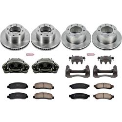 PowerStop Z17 Evolution Plus Stock Replacement Brake Kits with Calipers for 2009-2010 F-250 SUPER DUTY - KCOE5459