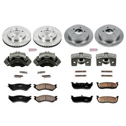 PowerStop Z17 Evolution Plus Stock Replacement Brake Kits with Calipers for 2000-2002 EXPEDITION, NAVIGATOR - KCOE5461