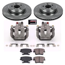 PowerStop Z17 Evolution Plus Stock Replacement Brake Kits with Calipers for 2006-2014 CHARGER, 2006-2008 MAGNUM - KCOE5486