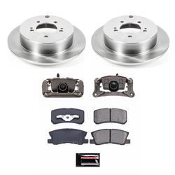 PowerStop Z17 Evolution Plus Stock Replacement Brake Kits with Calipers for 2009-2015 LANCER, 2007-2013 OUTLANDER - KCOE5499