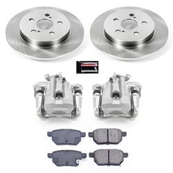 PowerStop Z17 Evolution Plus Stock Replacement Brake Kits with Calipers for 2010-2015 PRIUS, 2012-2015 PRIUS PLUG-IN - KCOE5503