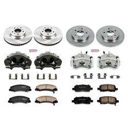 PowerStop Z17 Evolution Plus Stock Replacement Brake Kits with Calipers for 2011-2013 IMPALA, 2014-2016 IMPALA LIMITED - KCOE5504