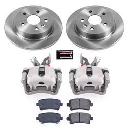 PowerStop Z17 Evolution Plus Stock Replacement Brake Kits with Calipers KCOE5531